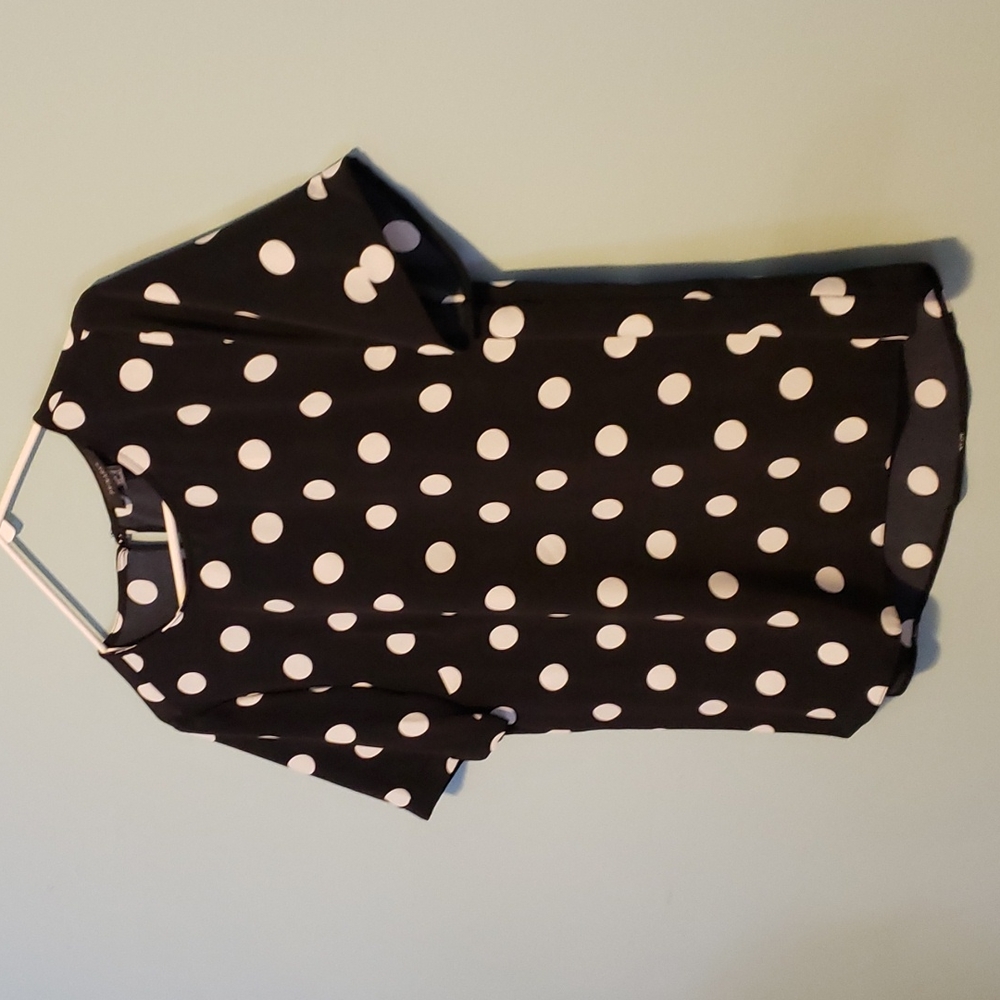 NWT. Polka dot blouse.